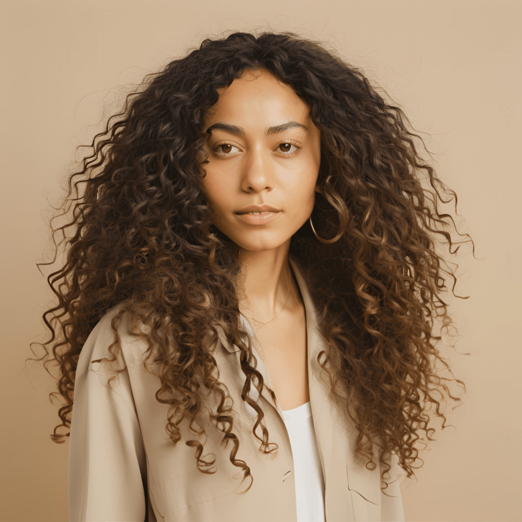 Boucles naturelles assumées, coiffure sans brushing